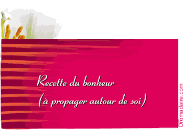 La recette du bohneur